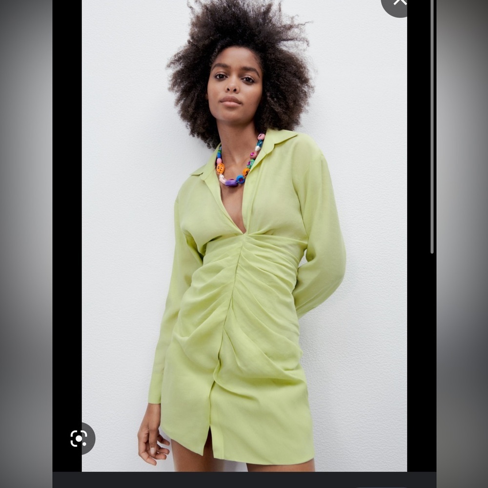 Zara draped dress - Picture 5 of 7